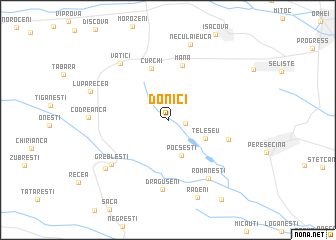 map of Donici
