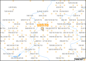 map of Donino