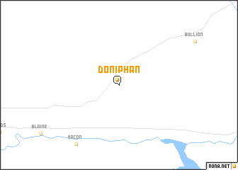 map of Doniphan