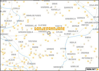 map of Donje Ramnjane