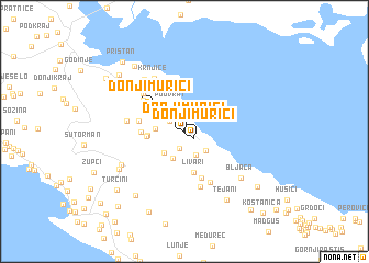 map of Donji Murići