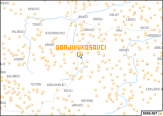 map of Donji Vukosavci