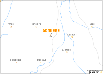 map of Donkéré