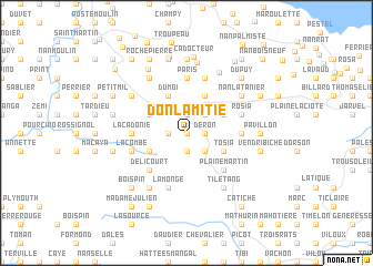 map of Don lʼAmitié