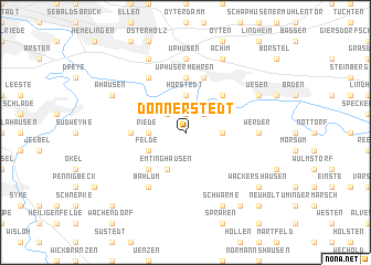 map of Donnerstedt