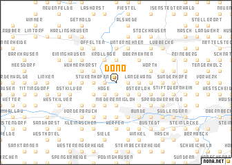 map of Dono