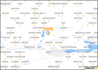 map of Dons