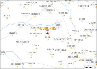 map of Doolans