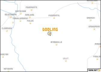 map of Dooling