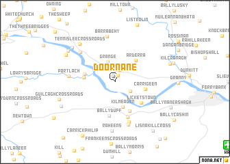 map of Doornane