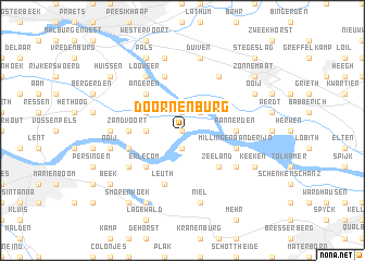 map of Doornenburg