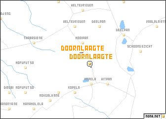 map of Doornlaagte