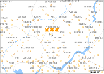 map of Dopawe
