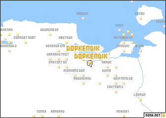 map of Dopkendik