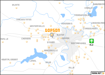 map of Dopson