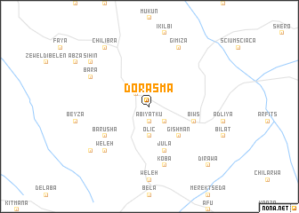 map of Dorasma