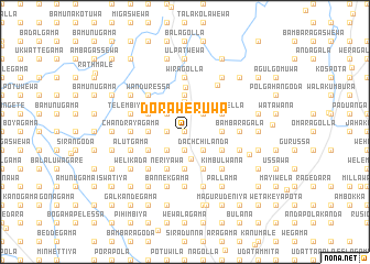 map of Doraweruwa