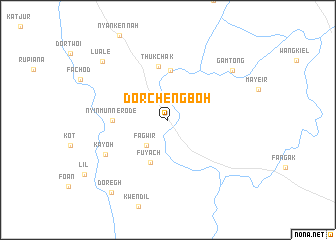 map of Dorcheng Boh