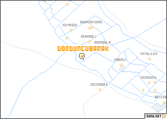 map of Dördüncü Barak