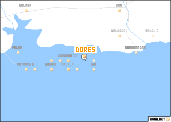 map of Dores