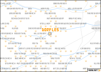 map of Dörfles