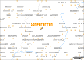 map of Dorfstetten