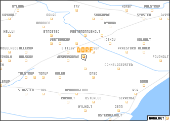 map of Dorf