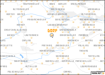 map of Dorf