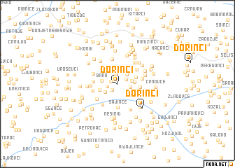 map of Ðorinci