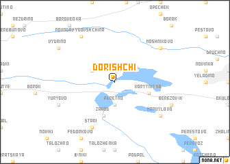 map of Dorishchi