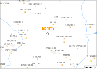 map of Dority