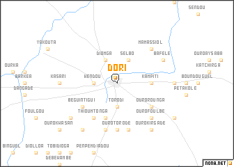 map of Dori