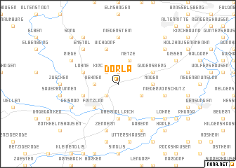 map of Dorla