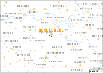 map of Dörlesberg