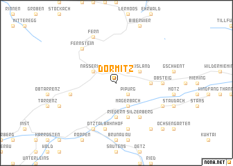 map of Dormitz