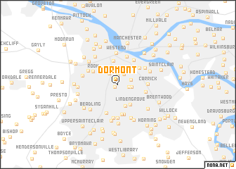 map of Dormont
