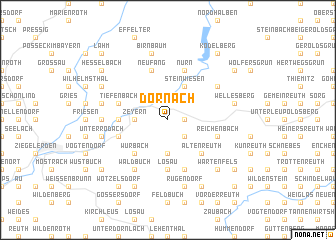 map of Dörnach