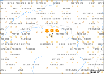 map of Dornas