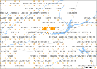 map of Dornas