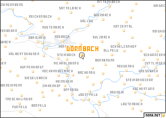 map of Dornbach