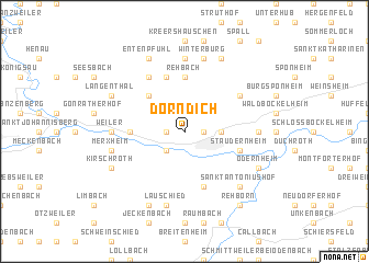 map of Dörndich