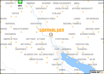 map of Dornhalden