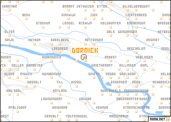 map of Dornick