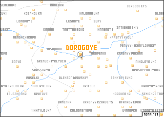 map of Dorogoye