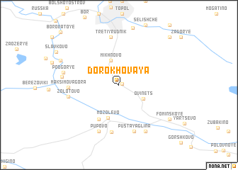 map of Dorokhovaya