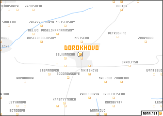 map of Dorokhovo