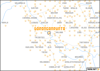 map of Dorongan Punta