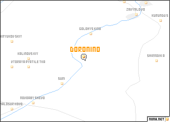 map of Doronino