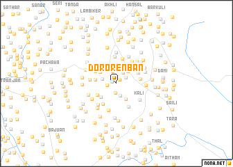 map of Dororen Bān