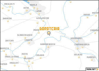 map of Doroţcaia